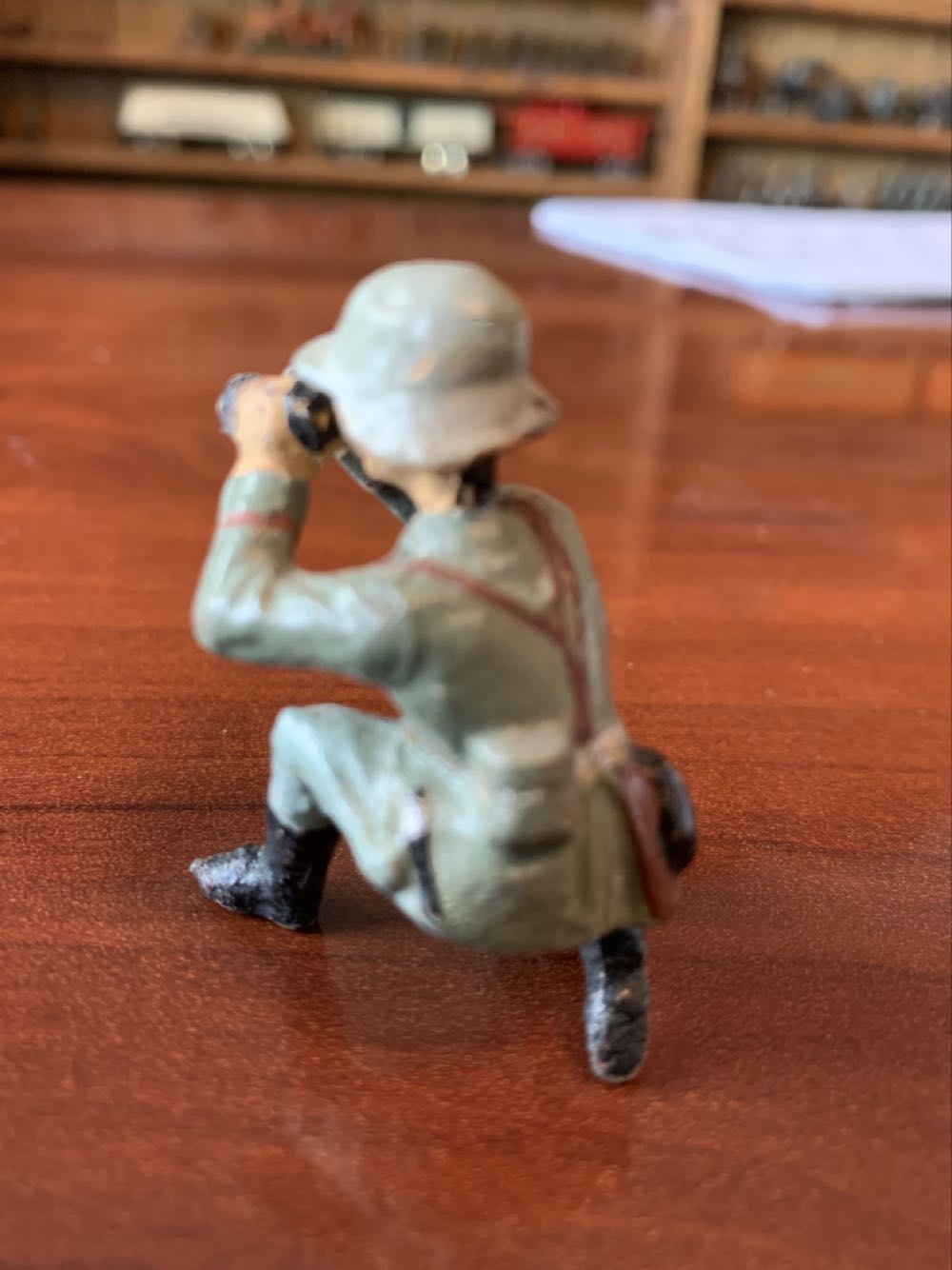 Unmarked German Kneeling Binoculars - Unmarked (German) action figure collectible - Main Image 2