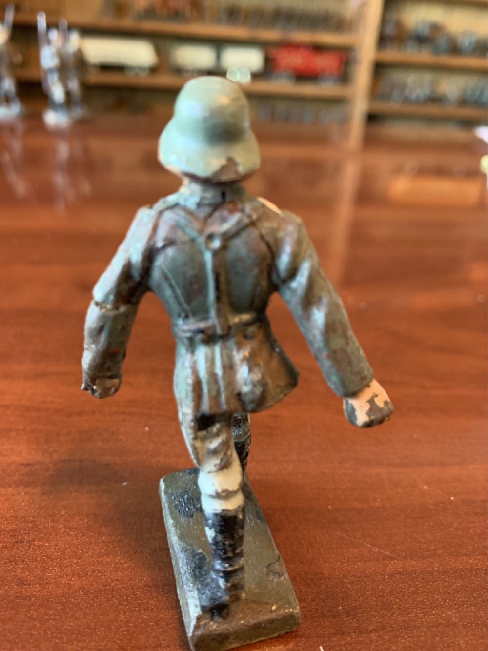 Lineol German Machine Gun Puller - Lineol (German) action figure collectible - Main Image 2