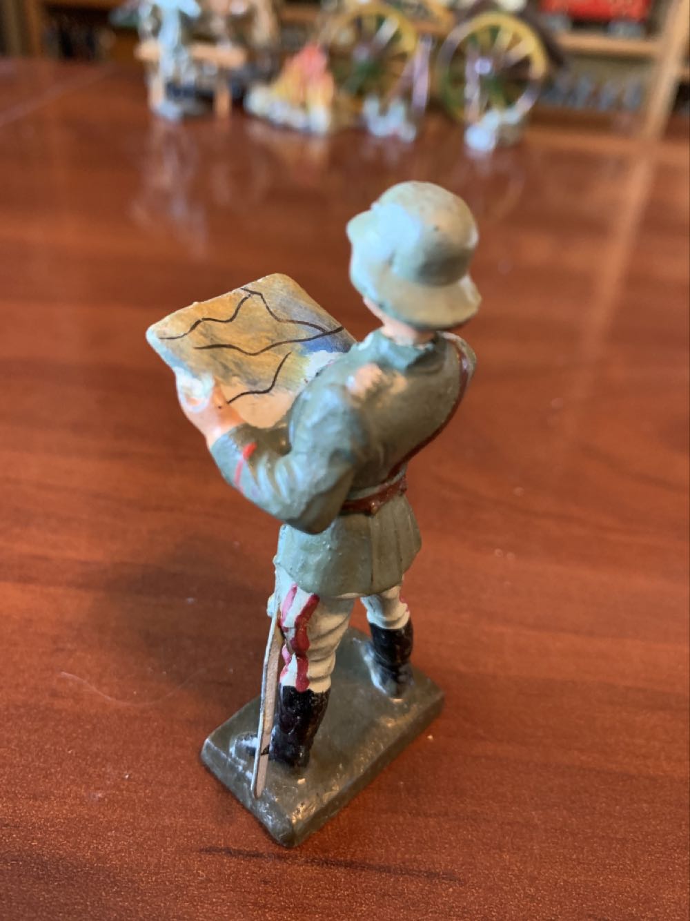 Lineol Officer & Map - Lineol action figure collectible - Main Image 2