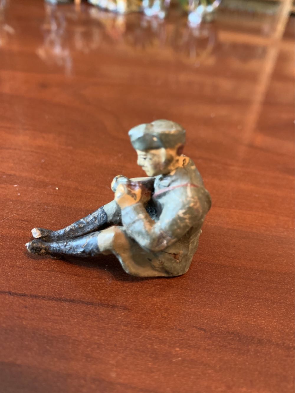 Elastolin German Peeling Potatoes - Elastolin (German) action figure collectible - Main Image 2