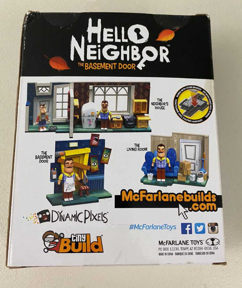 Mcfarlane Toys Hello Neighbor The Basement Door   action figure collectible [Barcode 787926132229] - Main Image 3