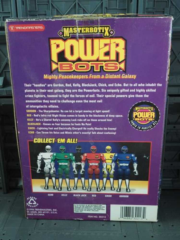 Trendmasters Masterbotix Power Bots ...  action figure collectible [Barcode 096882302127] - Main Image 2