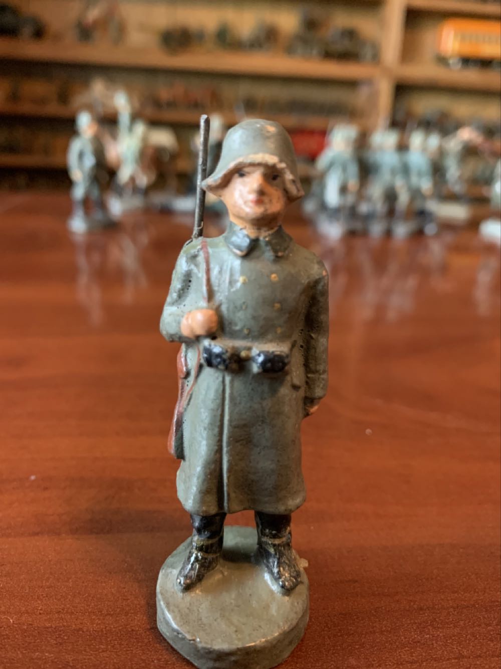 Unmarked German Standing Trenchcoat - Unmarked (German) action figure collectible - Main Image 1