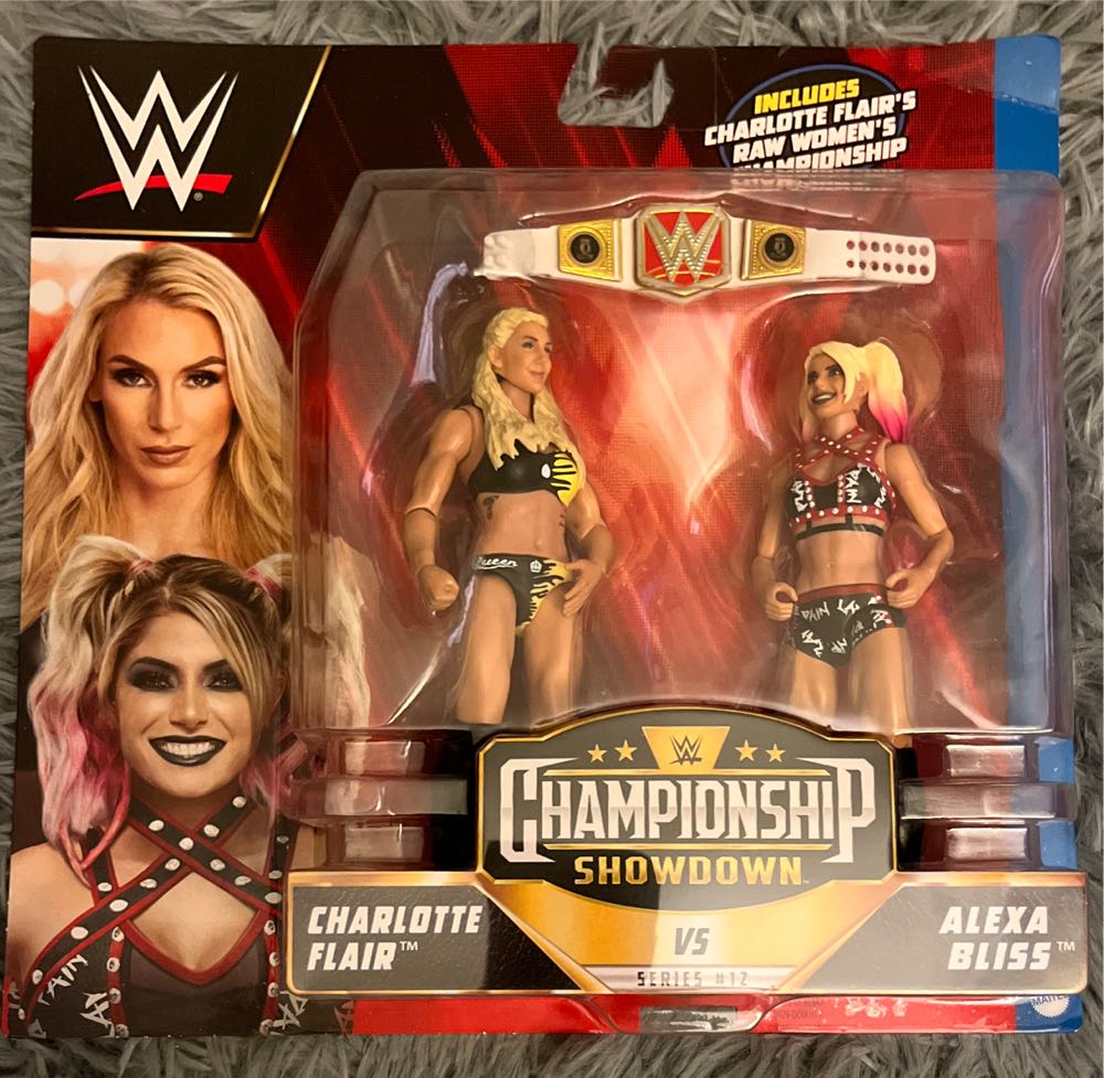 Charlotte Flair Vs Alexa Bliss - Mattel (WWE Championship Showdown) action figure collectible [Barcode 887961741742] - Main Image 1
