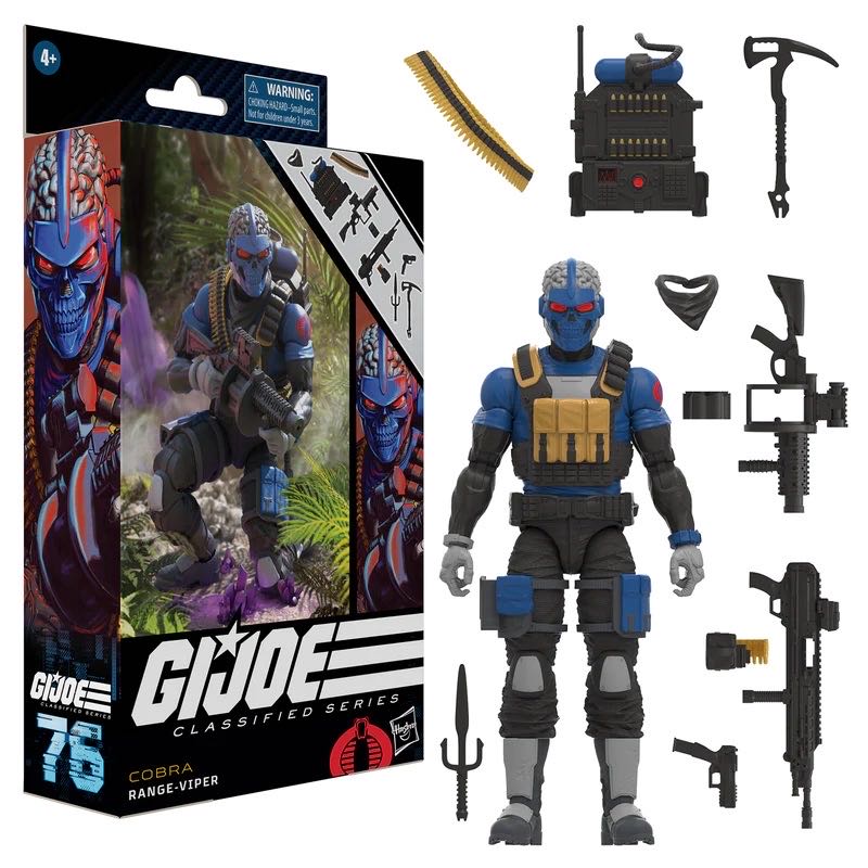 #76 Range Viper - Hasbro (G.I. Joe Classified) (G.I.Joe Classified Series) action figure collectible - Main Image 2