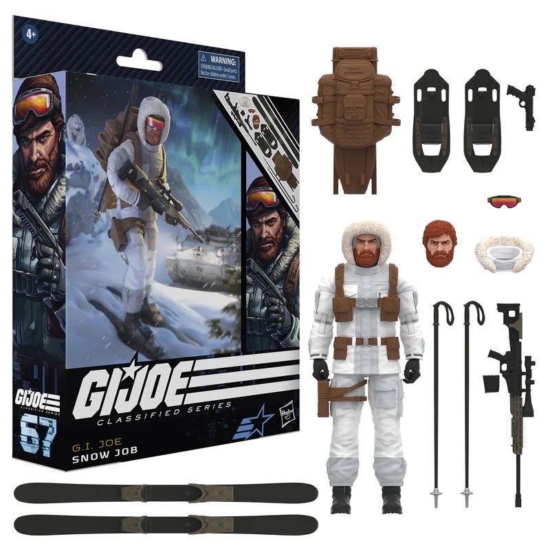#67 Snow Job - Hasbro (G.I. Joe Classified) (G.I. Joe: Classified Series) action figure collectible - Main Image 2