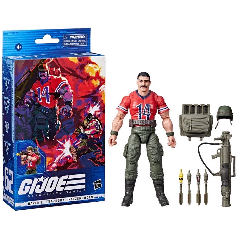 Bazooka v2 (Classic) - Hasbro (G.I. Joe Classified) (G.I. Joe: Classified Series) action figure collectible - Main Image 2