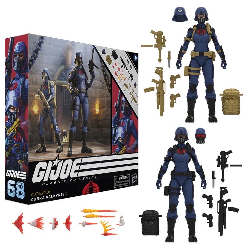 68 | Cobra Valkyries 2-Pack - Hasbro (G.I. Joe) action figure collectible - Main Image 2