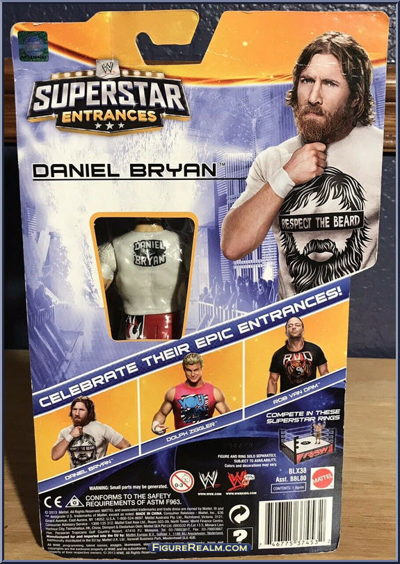 Daniel Bryan - WWE Mattel (WWE Basic Superstar Entrance Series 4) action figure collectible - Main Image 2