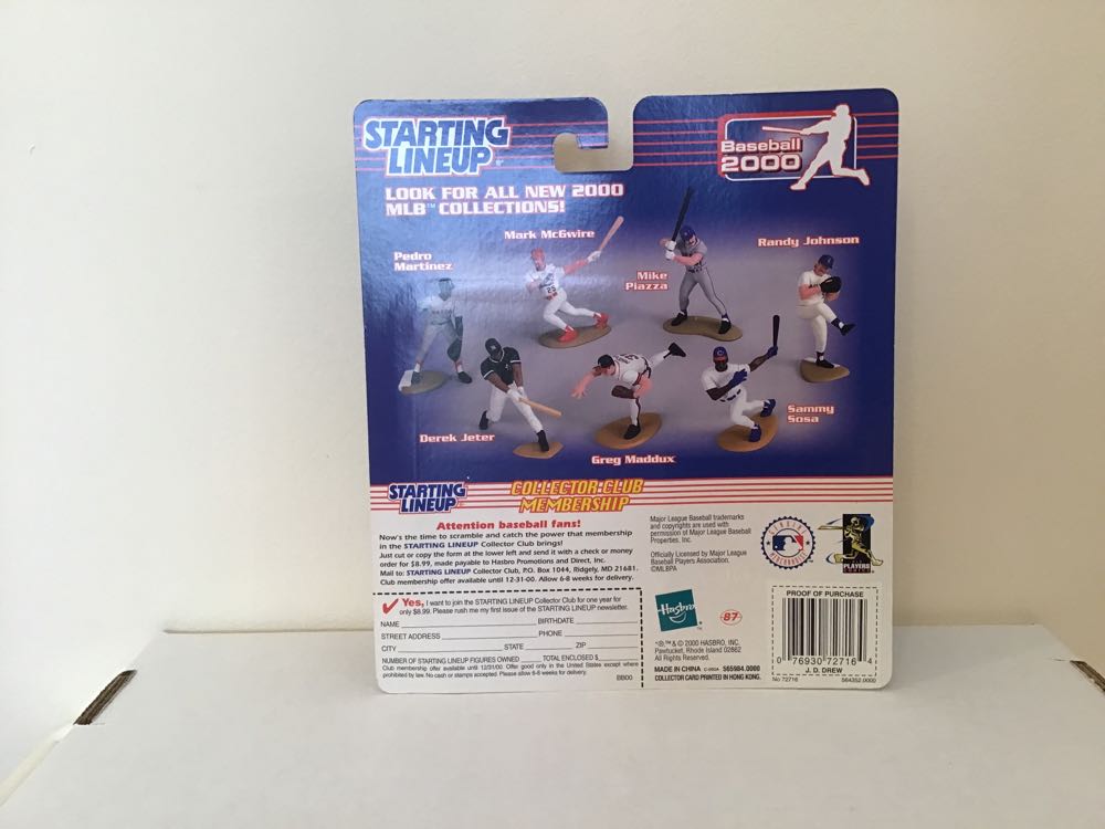 J.D. Drew - Kenner action figure collectible - Main Image 2