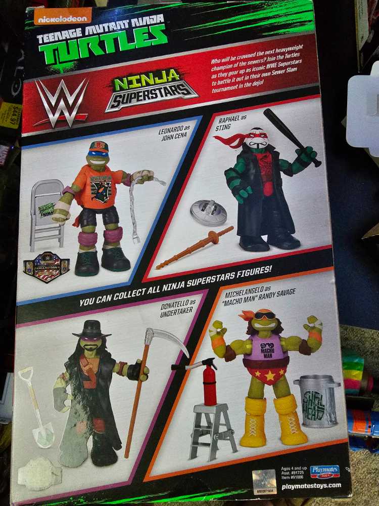TMNT - Leonardo as John Cena   action figure collectible - Main Image 2
