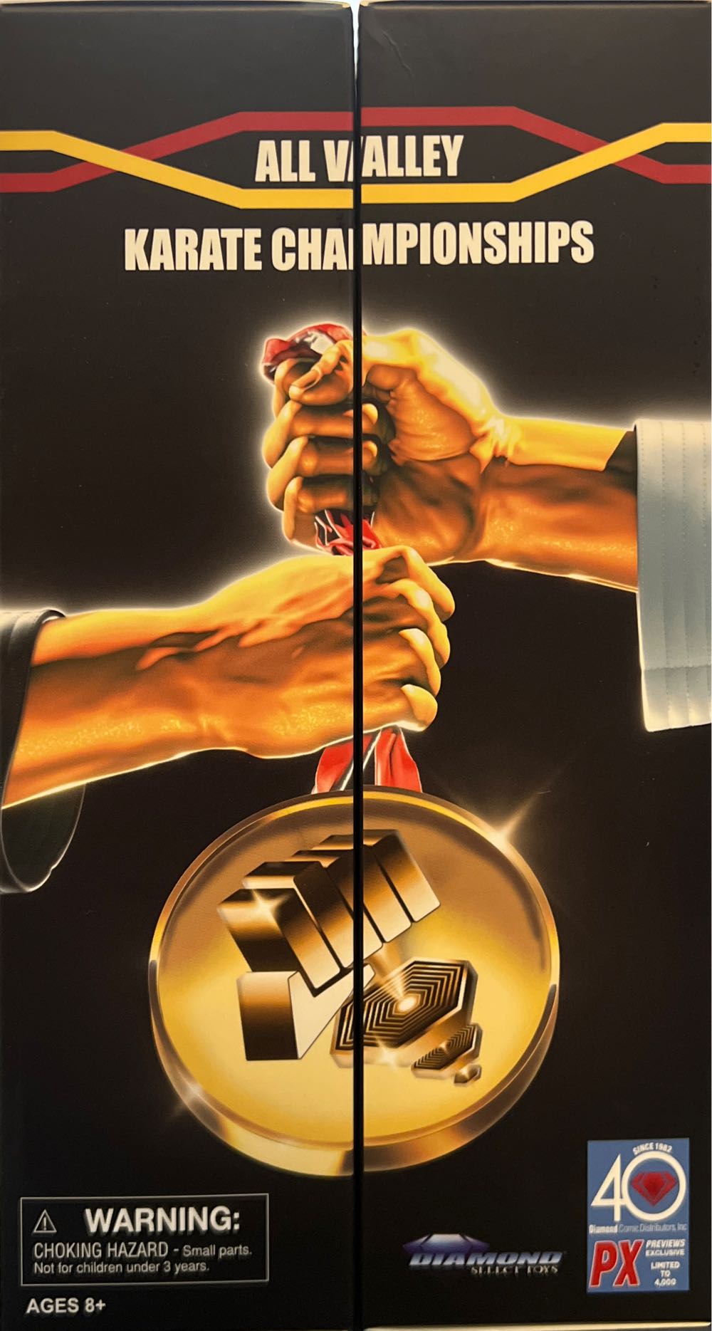 Karate Kid / Cobra Kai: All Valley Johnny & Daniel - Diamond Select action figure collectible [Barcode 699788847398] - Main Image 3