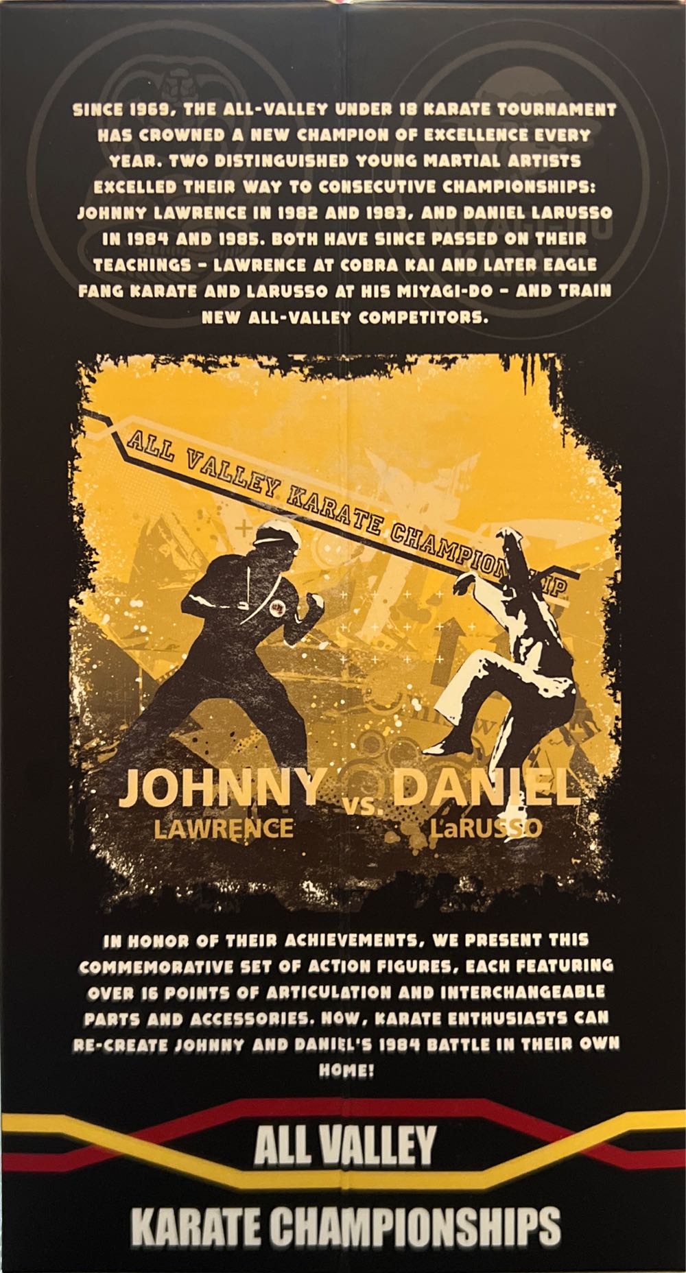 Karate Kid / Cobra Kai: All Valley Johnny & Daniel - Diamond Select action figure collectible [Barcode 699788847398] - Main Image 4