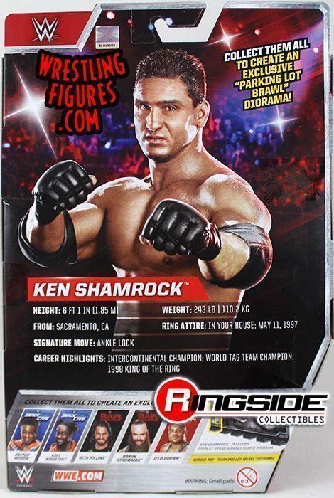 Ken Shamrock - WWE Mattel (WWE Elite Series 52 (2017)) action figure collectible - Main Image 2