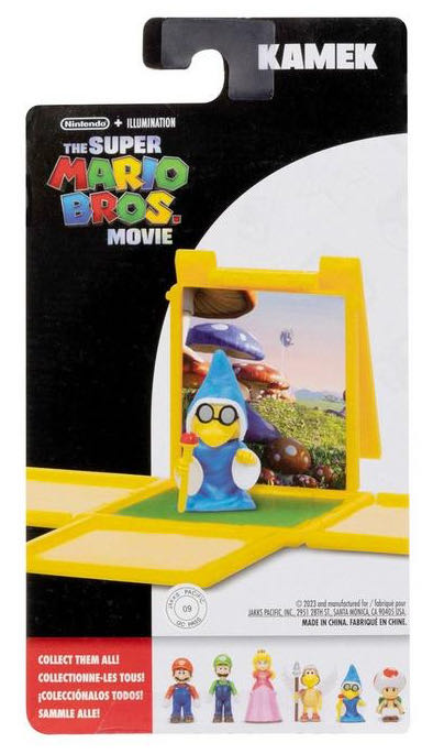 Jakks Pacific: The Super Mario Bros. Movie: Miniature Kamek Figure - JAKKS Pacific, Inc. (The Super Mario Bros. Movie) action figure collectible [Barcode 192995417670] - Main Image 2