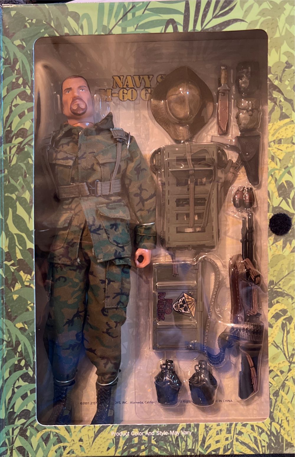 The Ultimate Soldier 12” Navy Seal M 60 Gunner Action ... - 21st Century Toys (The Ultimate Soldier X-D Xtreme Detail) action figure collectible [Barcode 638748336206] - Main Image 3