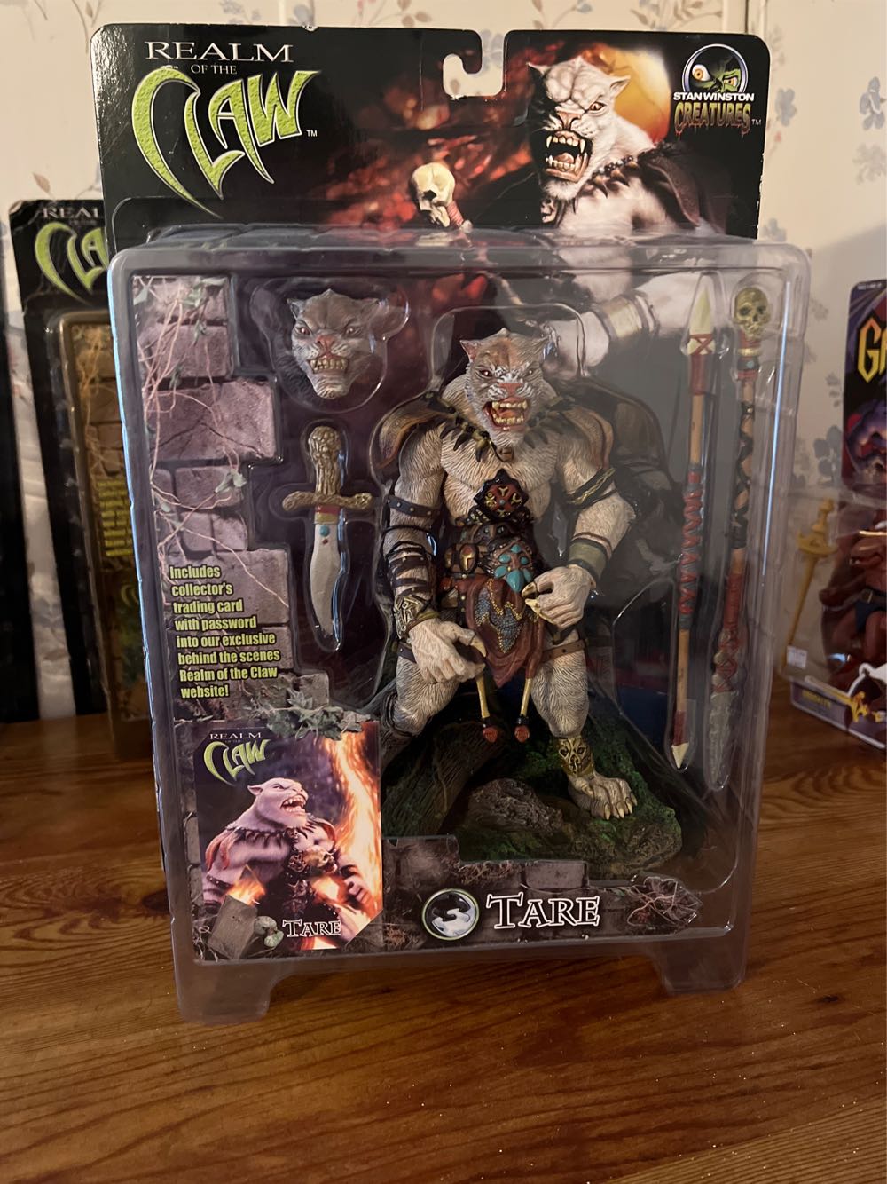 Stan Winston Realm Of The Claw Creatures Tare Mythic Legions Style - Stan Winston Creatures action figure collectible [Barcode 717851970191] - Main Image 2