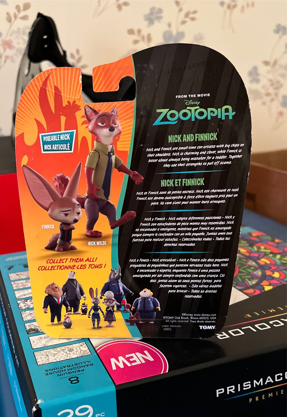 Nick & Finnick - Tomy (Zootopia) action figure collectible [Barcode 796714700014] - Main Image 2