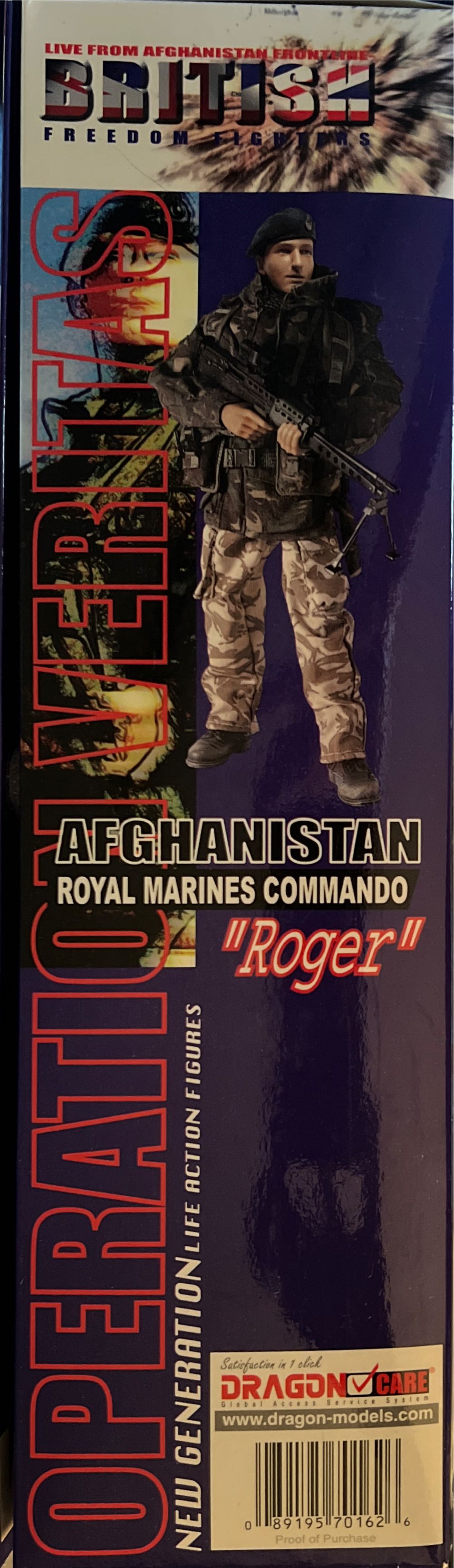 New Generation Operation Veritas Afghanistan Royal Marines Roger Action Fig - Dragon Models Ltd. (Elite Force) action figure collectible [Barcode 089195701626] - Main Image 4