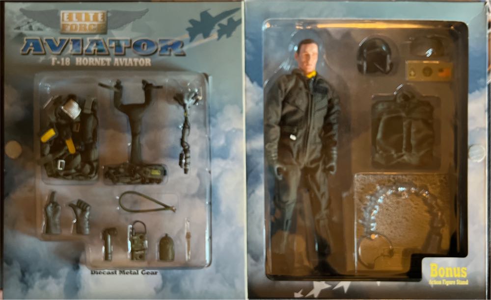 Elite Force Aviator - Blue Box Toys (Elite Force) action figure collectible [Barcode 021105342871] - Main Image 4