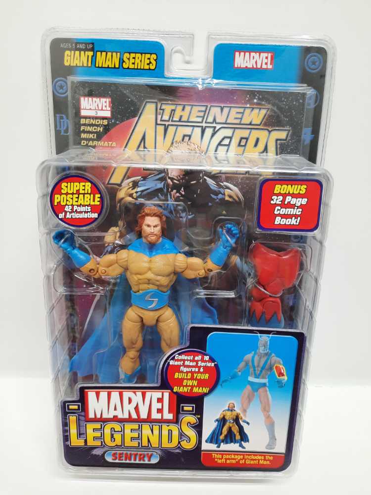 Sentry (Bearded)  (Marvel: Legends: 6”) action figure collectible [Barcode 035112710950] - Main Image 1