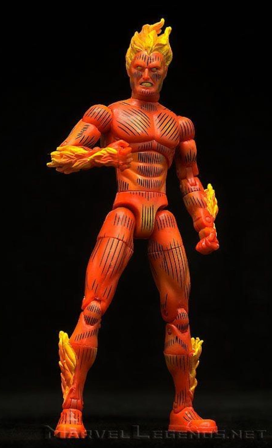 Human Torch - Marvel Legends (Marvel (Fantastic Four)) action figure collectible [Barcode 086892701546] - Main Image 3