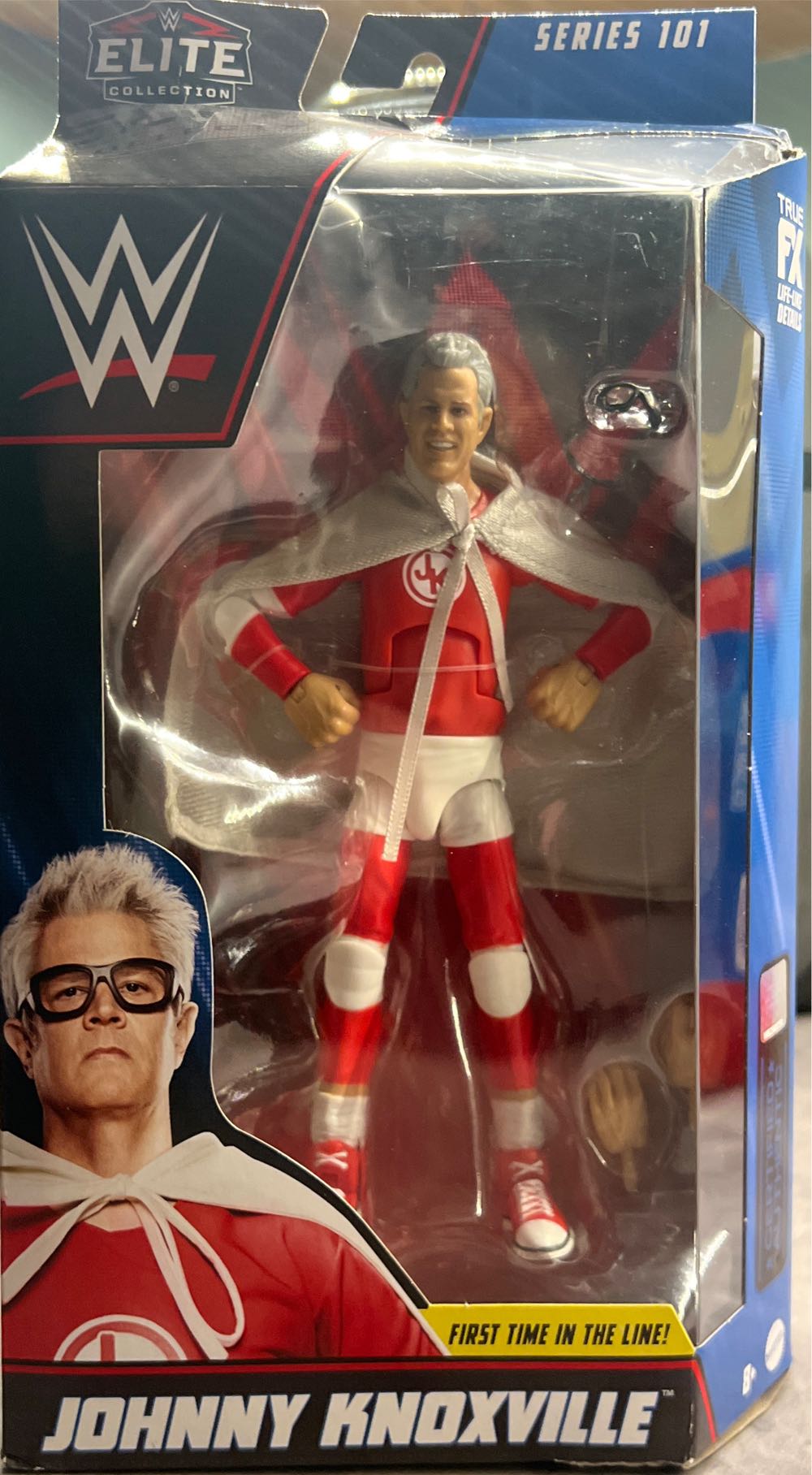 Johnny Knoxville - Mattell (WWE Elite Collections) action figure collectible [Barcode 194735105090] - Main Image 2