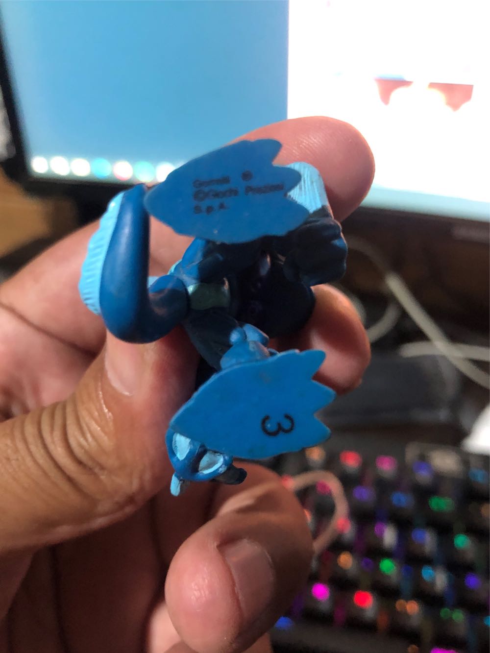 Mantra El Implacable - Gormiti (Azul) action figure collectible - Main Image 3