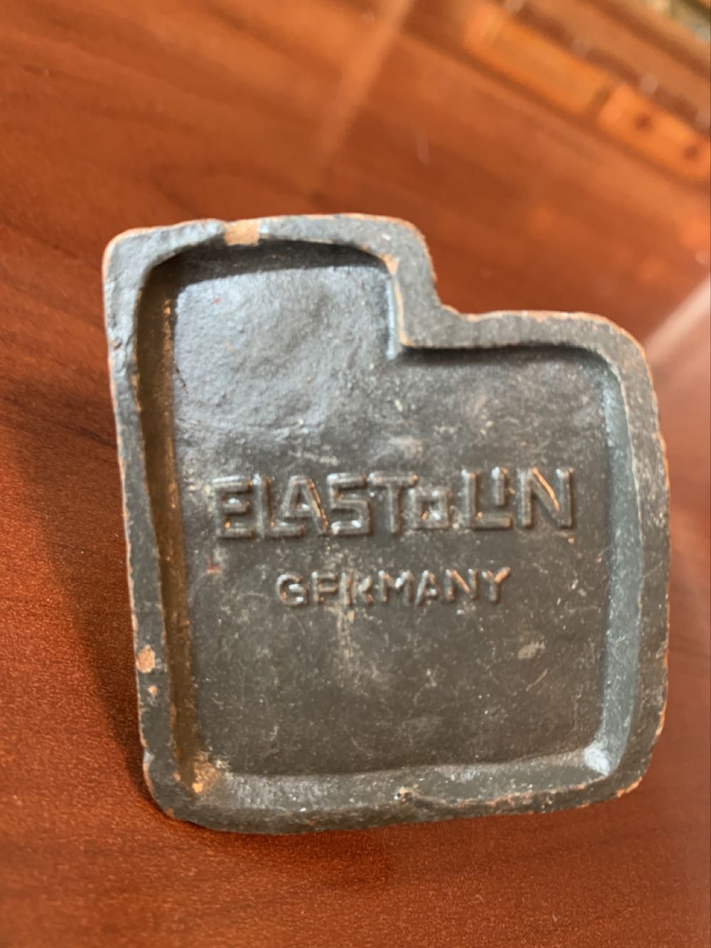 Elastolin German Mortar & Soldier - Elastolin (German) action figure collectible - Main Image 3