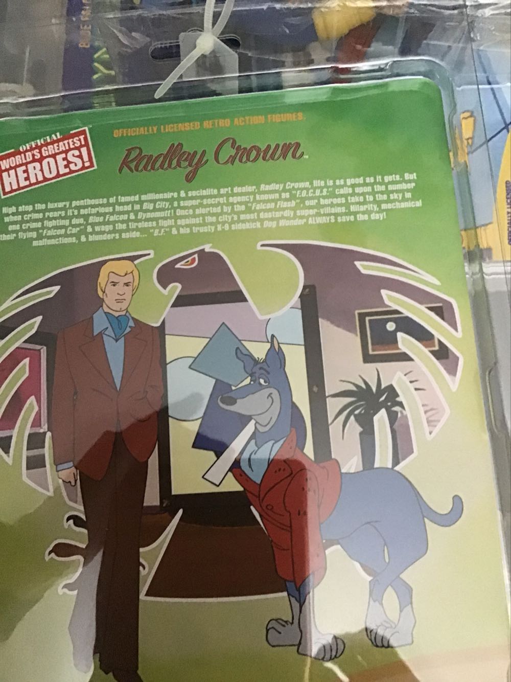 Dynomutt-Radley Crown Figures Toy Company Hanna Barbera Dynomutt Series Figure  action figure collectible [Barcode 718347775986] - Main Image 2