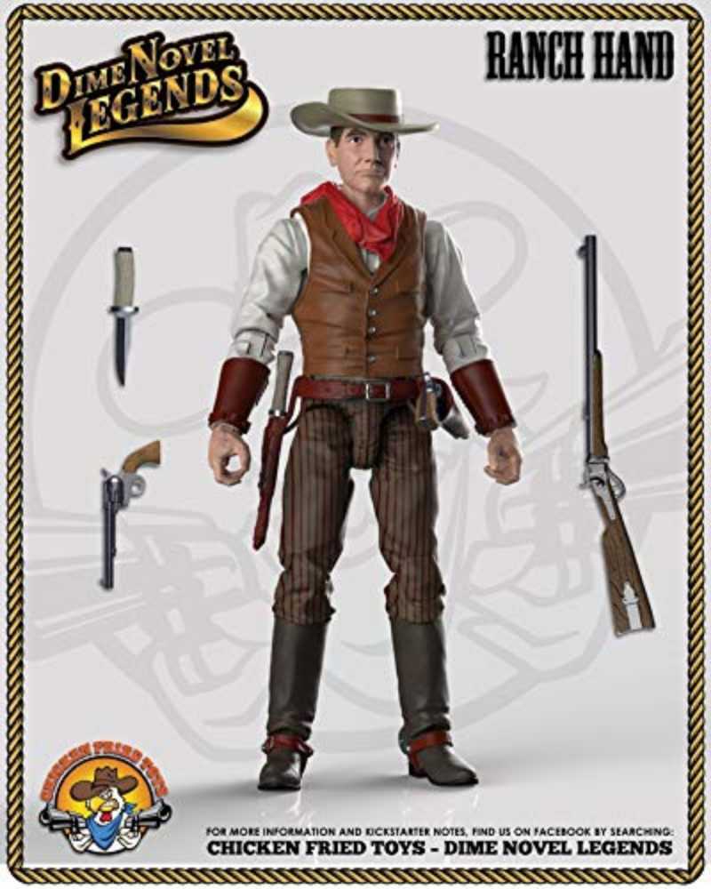 Ranch Hand - Chicken Fried Toys (Cowboy Figures) action figure collectible - Main Image 1