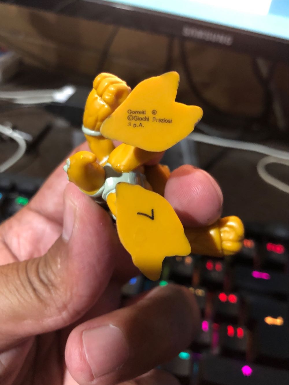 Espaldacero - Gormiti (Naranja) action figure collectible - Main Image 3