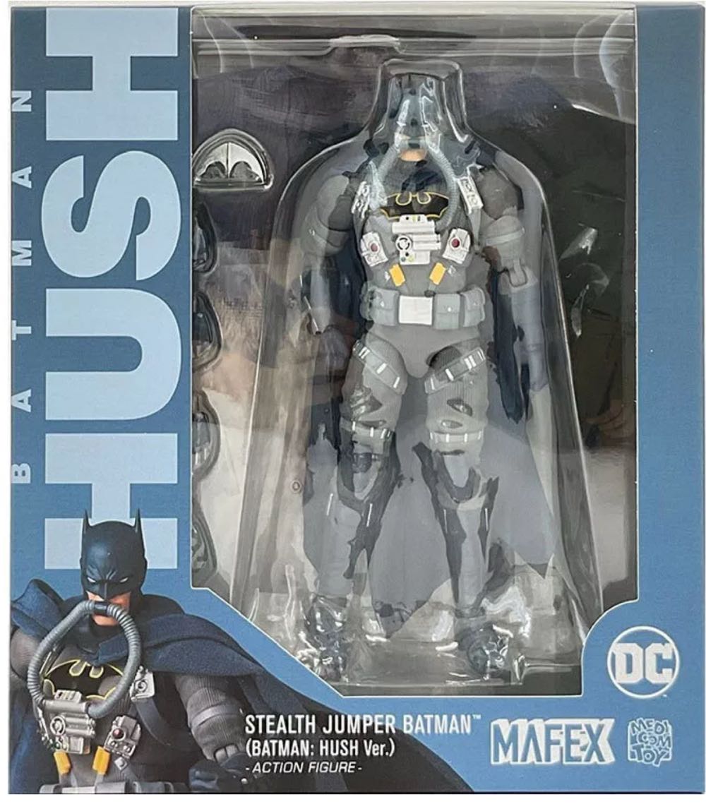 Mafex Hush Stealth Jumper Batman #166 - Medicom Toy Corporation (Batman: Hush) action figure collectible [Barcode 4530956471662] - Main Image 3
