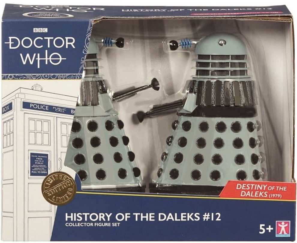 History of the Daleks #12 - Destiny of the Daleks (1979) - Character Options (Doctor Who) action figure collectible [Barcode 5029736077907] - Main Image 3