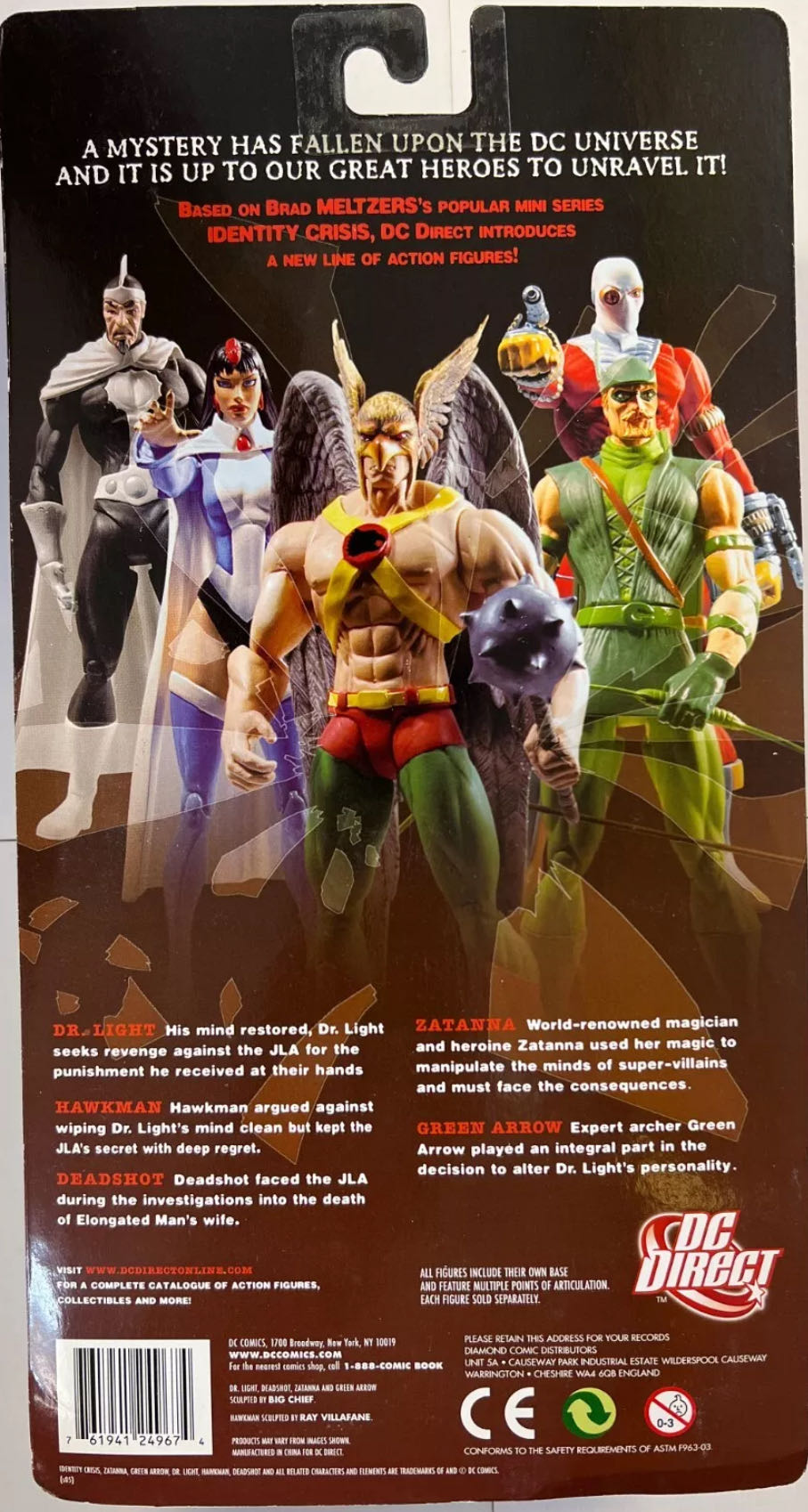 IDENTITY CRISIS SERIES 1 : Green Arrow - DC Direct (Dc Direct : Identity Crisis) action figure collectible [Barcode 761941249674] - Main Image 4