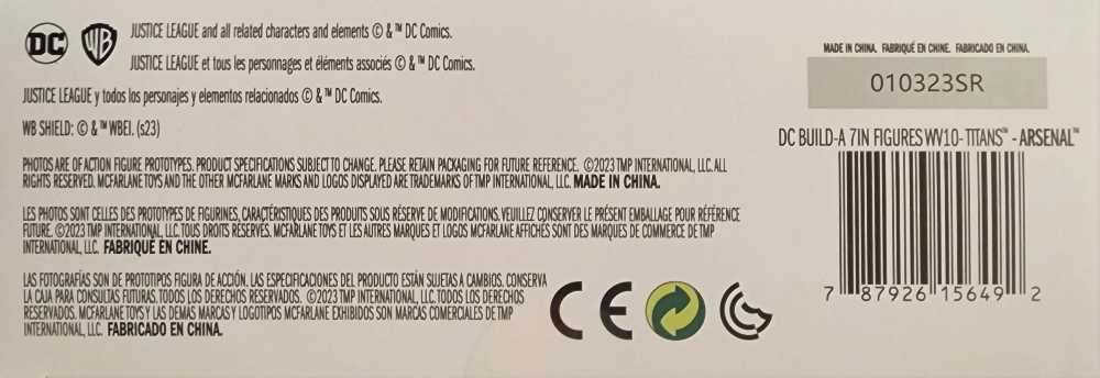 Arsenal - McFarlane Toys (DC Multiverse) action figure collectible [Barcode 787926156492] - Main Image 4