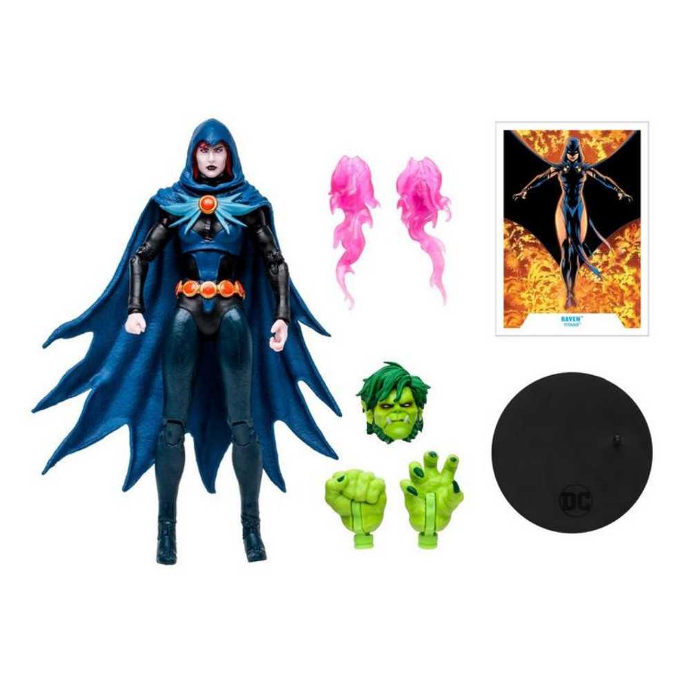 Raven - DC - TEEN TITANS (Teen Titans) action figure collectible [Barcode 787926156485] - Main Image 3