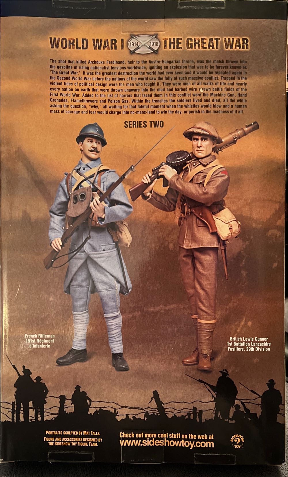 Barbed Wire Bayonets - Sideshow Toy (Sideshow Collectibles) action figure collectible [Barcode 747720200739] - Main Image 2