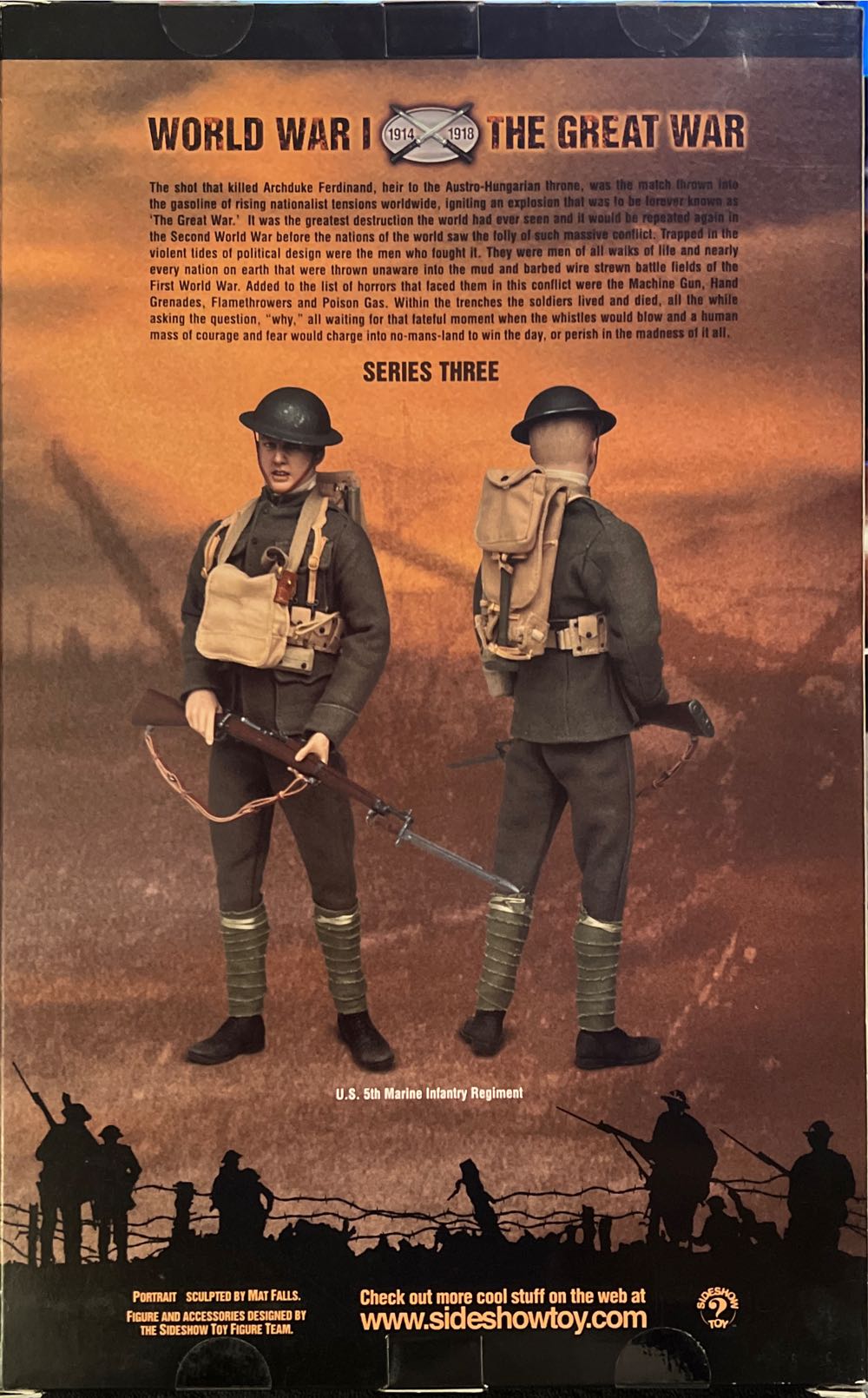 Barbed Wire Bayonets - Sideshow Toy (Sideshow Collectibles) action figure collectible [Barcode 747720200753] - Main Image 2