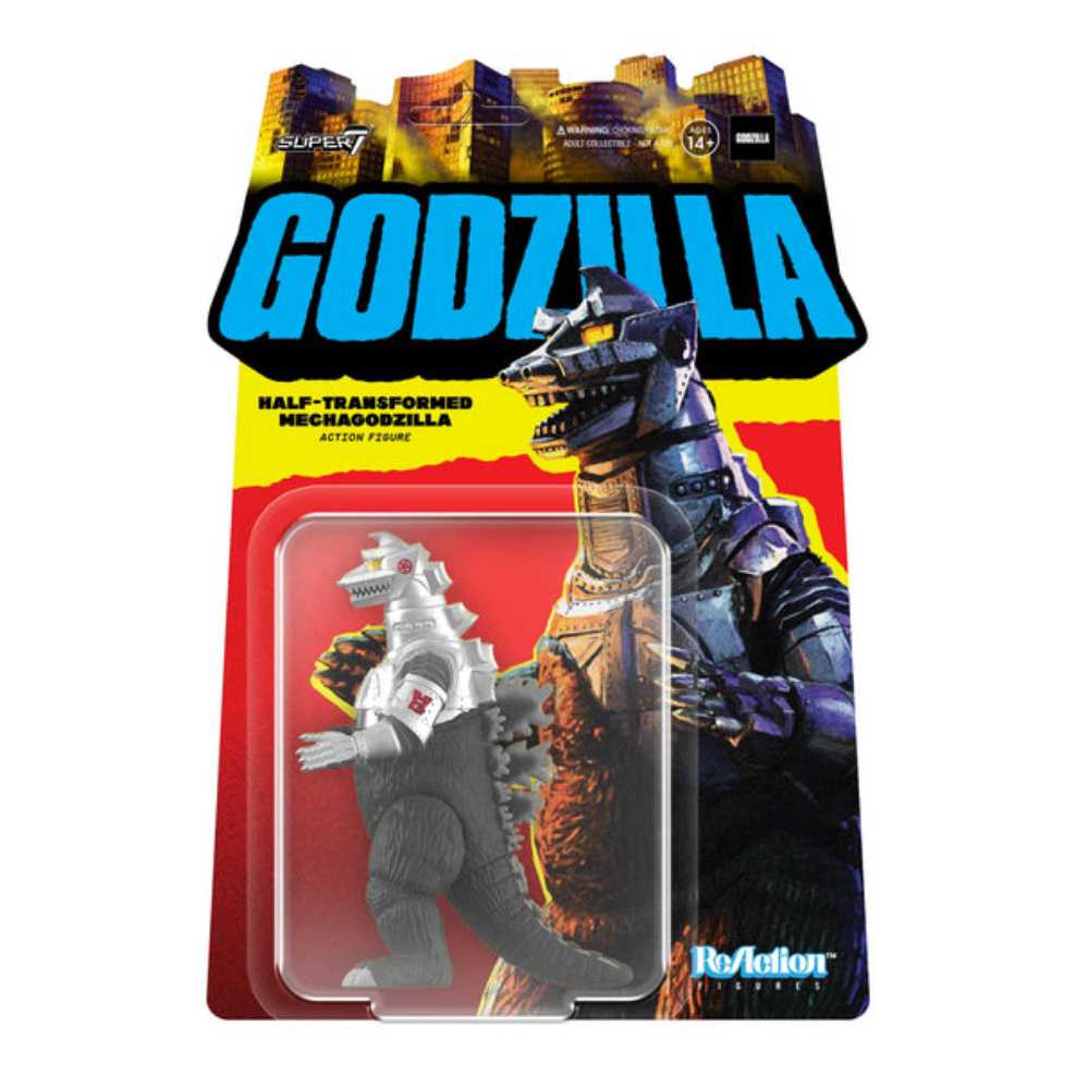 Mechagodzilla 1974 Half-Transformed Super 7 - Super 7 (Godzilla) action figure collectible [Barcode 840049824355] - Main Image 3