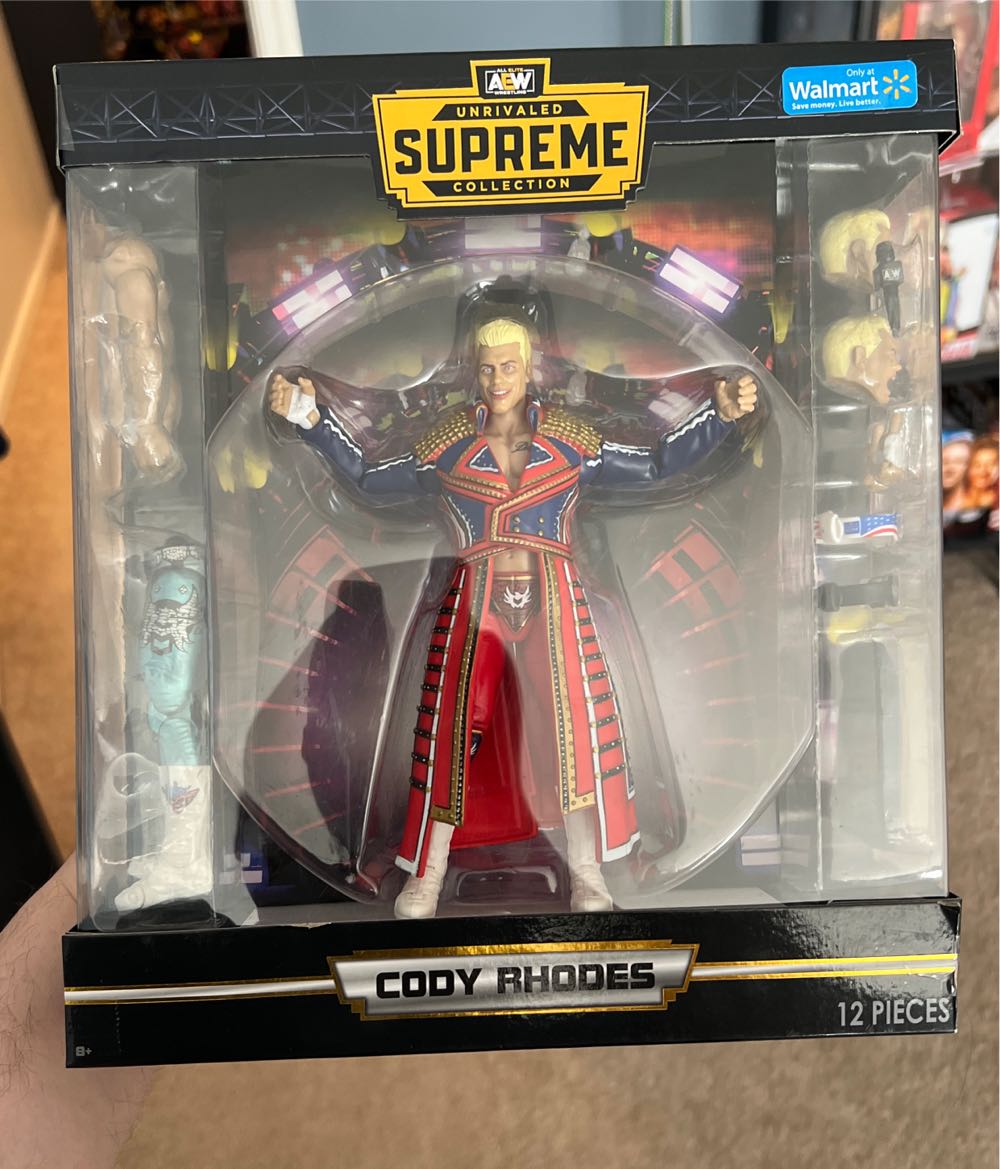 Cody Rhodes  (AEW Supreme Collection) action figure collectible [Barcode 191726450030] - Main Image 1