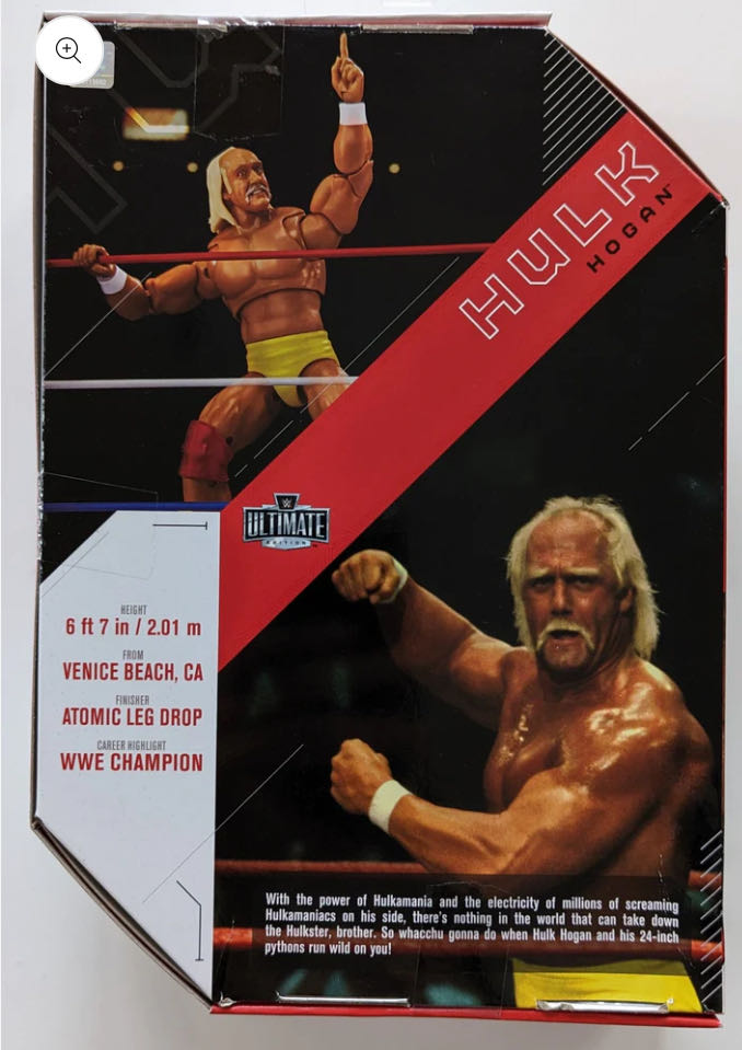 Ultimate Series #13 - Mattel (Hulk Hogan) action figure collectible - Main Image 2
