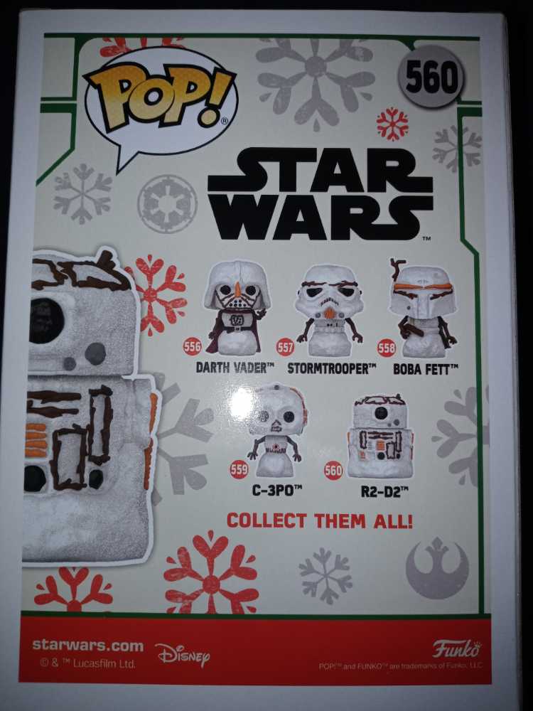 Star Wars: R2-D2 Snowman #560 - Funko (Star Wars) action figure collectible [Barcode 889698643375] - Main Image 2