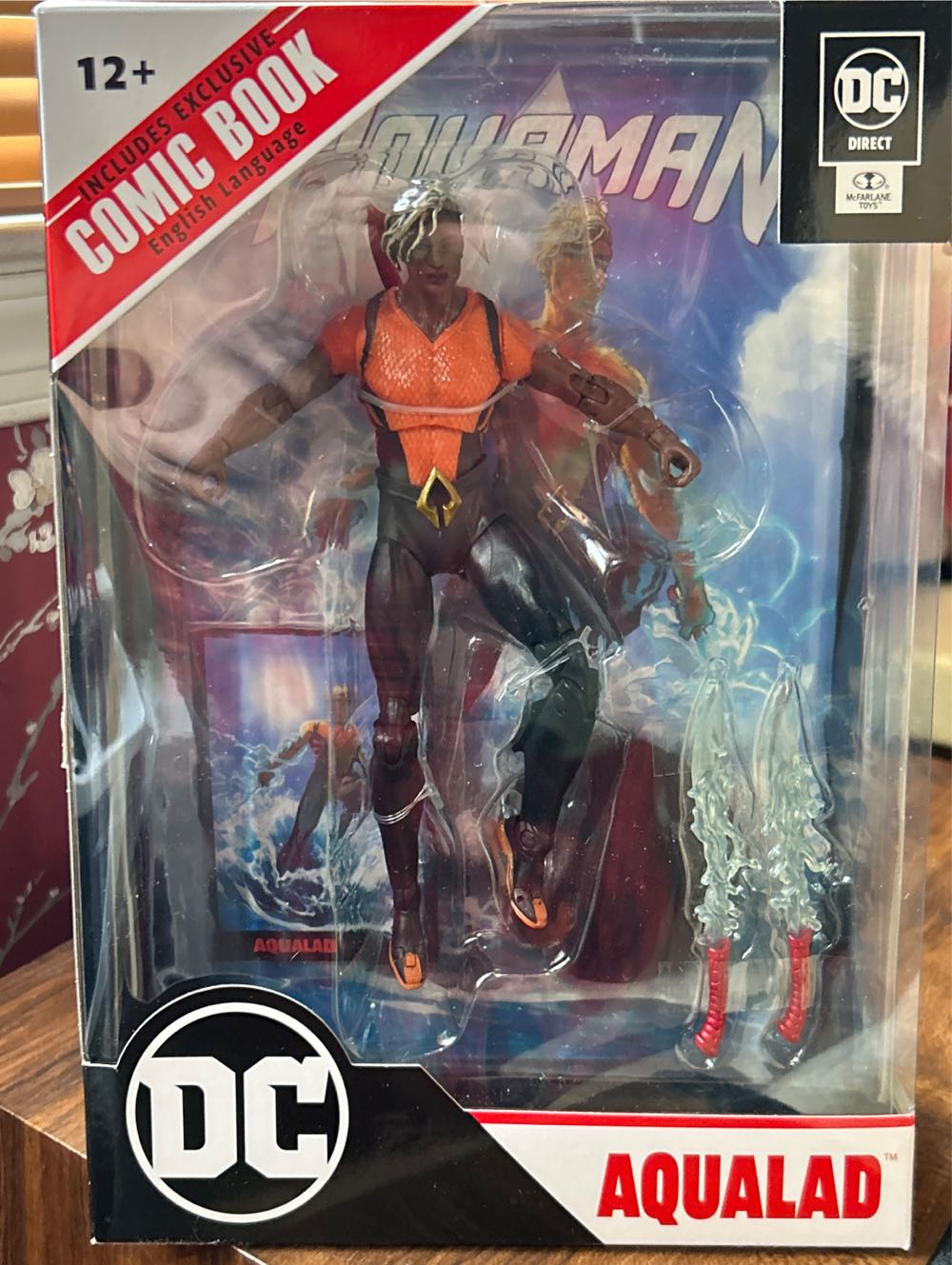 Aqualad - McFarlane Toys (Page Punchers - Aquaman Comic) action figure collectible [Barcode 787926159141] - Main Image 3