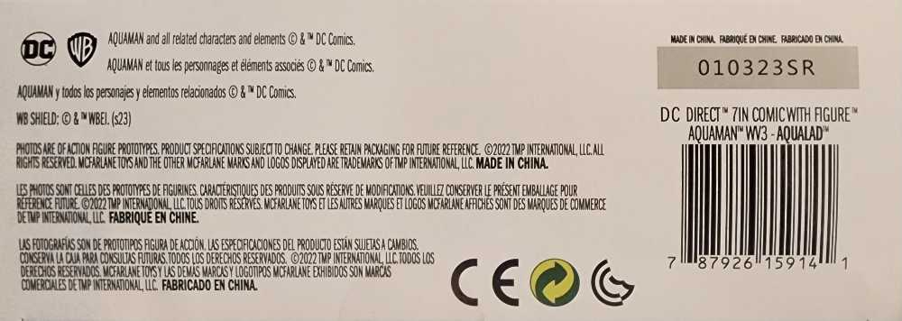 Aqualad - McFarlane Toys (Page Punchers - Aquaman Comic) action figure collectible [Barcode 787926159141] - Main Image 4