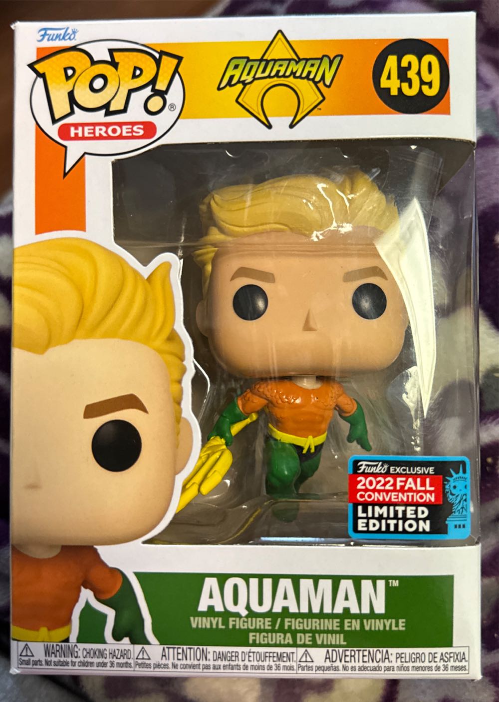 Aquaman #439 - Funko (Funko Pop) action figure collectible [Barcode 889698652155] - Main Image 2