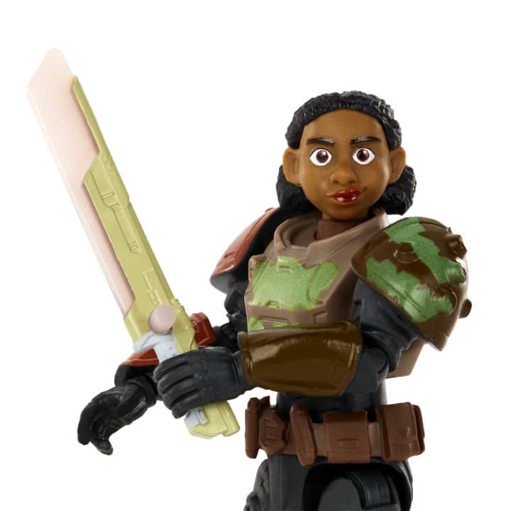 Lightyear 5” Glow: JR. ZAP PATROL IZZY HAWTHORNE - Mattel (Disney•Pixar) action figure collectible [Barcode 194735069194] - Main Image 3