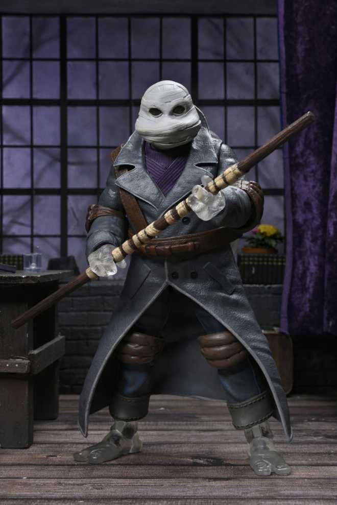 NECA: TMNT Monsters Donatello Invisible Man - Neca/Reel Toys (Teenage Mutant Ninja Turtles x Universal Monsters) action figure collectible [Barcode 634482542590] - Main Image 3