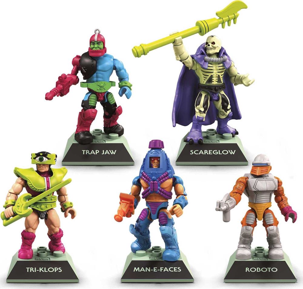 Masters Of The Universe Heroes 5-pack - Mega Construx (Masters Of The Universe) action figure collectible [Barcode 194735000180] - Main Image 2