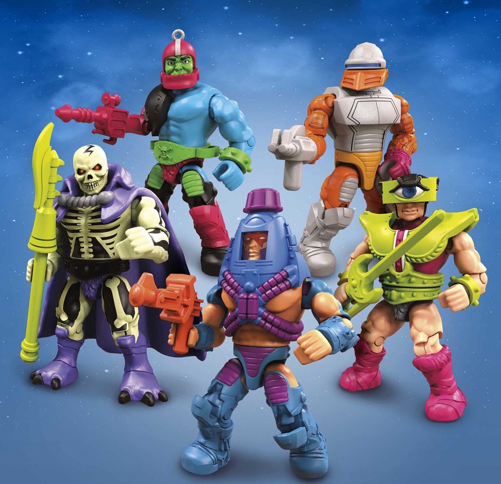 Masters Of The Universe Heroes 5-pack - Mega Construx (Masters Of The Universe) action figure collectible [Barcode 194735000180] - Main Image 3